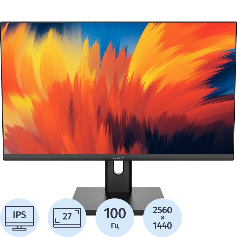 Монитор CBR MD-2702(LCD-MD2702-OPC)27/QHD 2K/IPS/100Hz/5ms/250cd/HDMI /DP