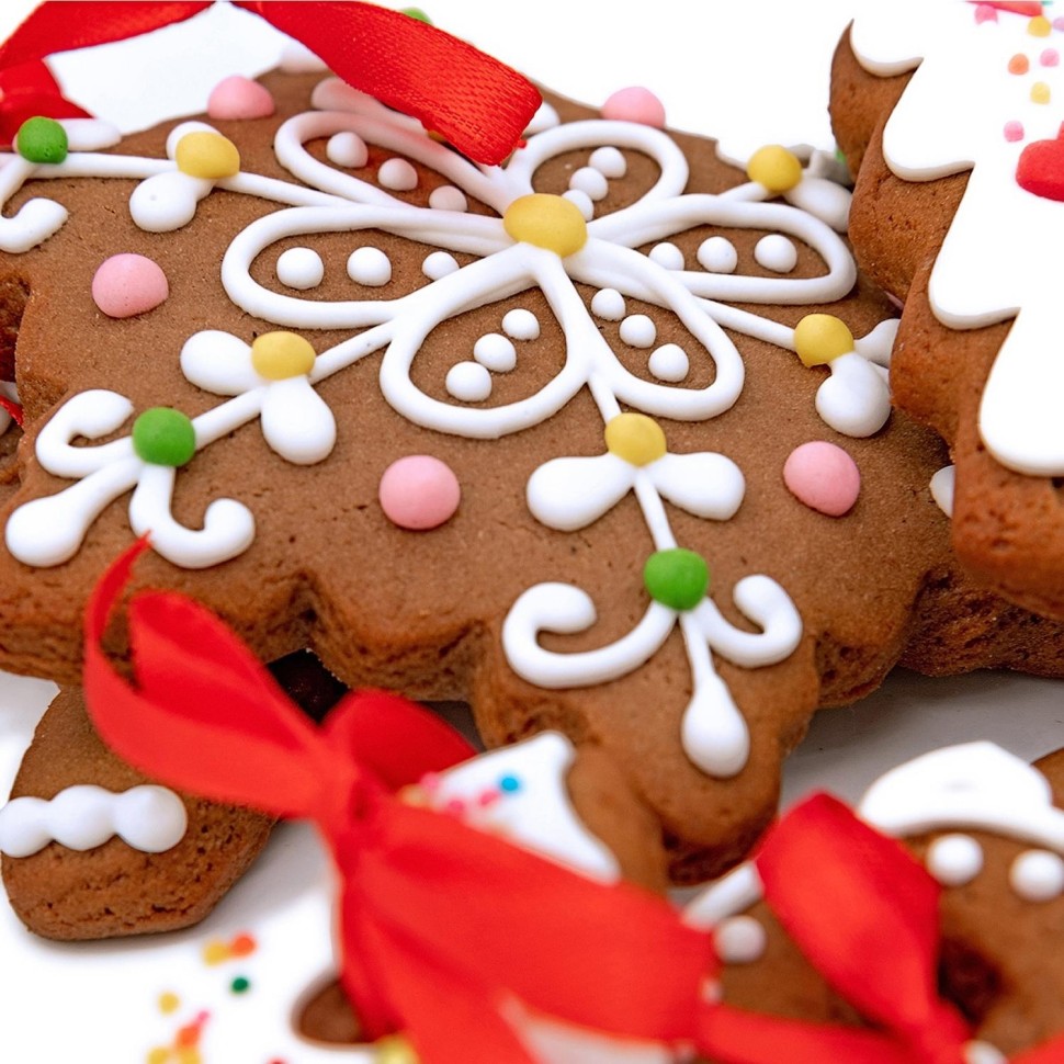 Набор пряников Ёлочные игрушки Пекарня Sofi, имбирно-медовые (наб.№1), 285г