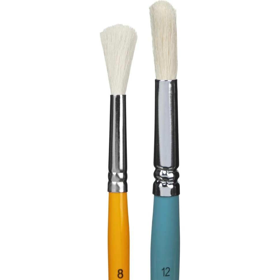 Набор кистей KOH-I-NOOR круглых коза №8,№12 2шт блистер 9935S02001PS Набор кистей KOH-I-NOOR круглых коза №8,№12 2шт блистер 9935S02001PS