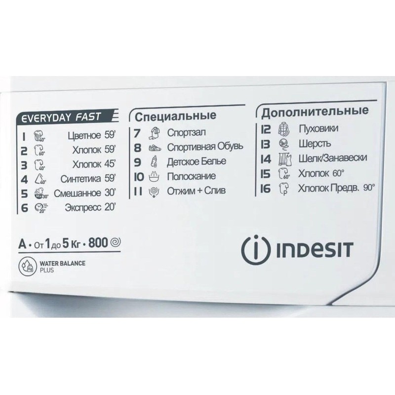 Стиральная машина Indesit EWSB 5085 CIS