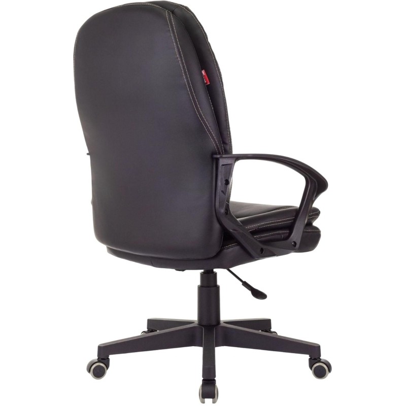 Кресло VB_EChair 668LT PU черный эко.кожа крестов. пластик