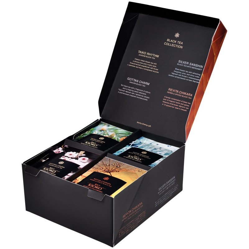 Чай KIOKO BLACK TEA COLLECTION черный, 40шт/уп
