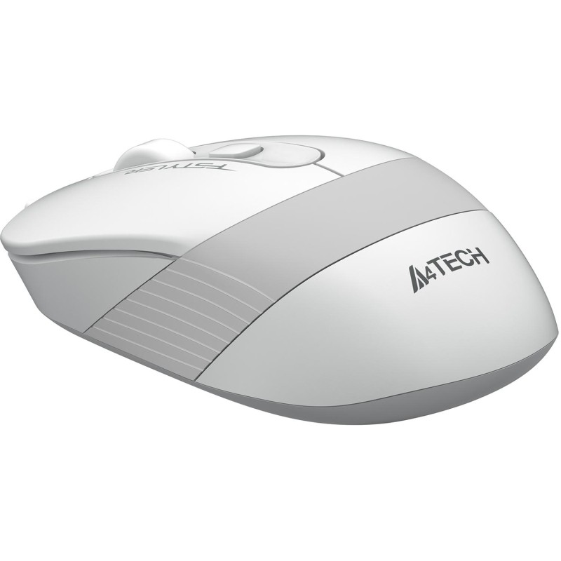 Мышь компьютерная A4Tech Fstyler (FM10 WHITE)белый/серый оптич 1600dpi/4but