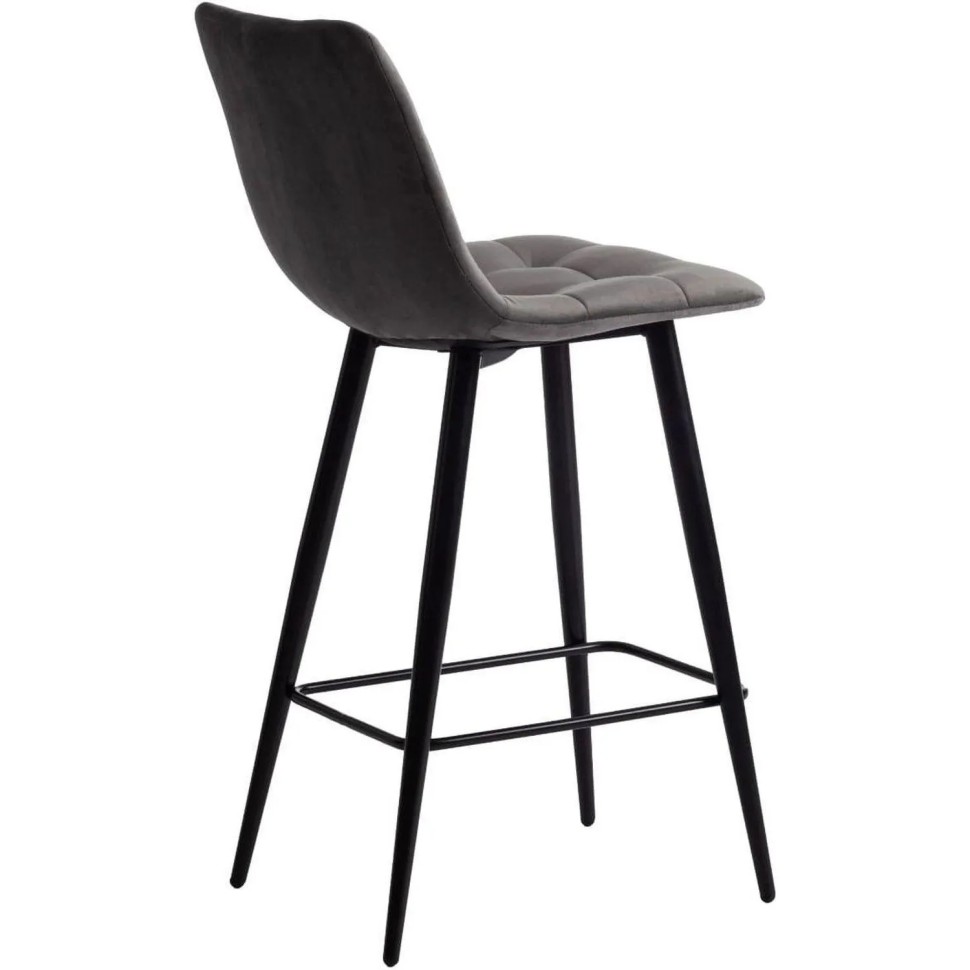 Стул полубарный CHILLY (mod. 7095пб),тк/мет,с.barkhat26/ч.,2шт/уп Стул полубарный CHILLY (mod. 7095пб),тк/мет,с.barkhat26/ч.,2шт/уп