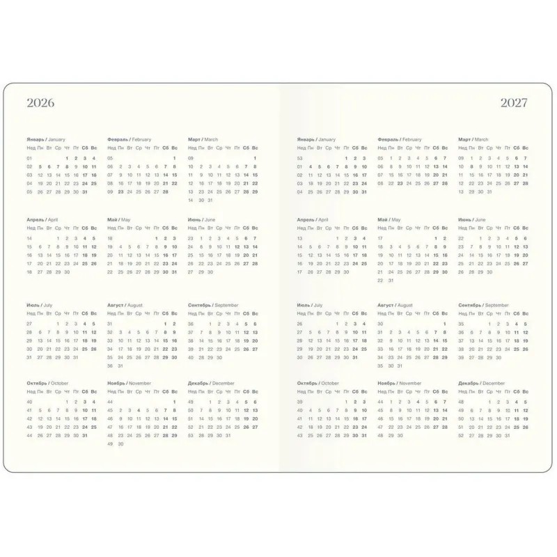 Ежедневник датированный 2026 IF 14х20см 176л, тв, с рез, Grace I1714/black