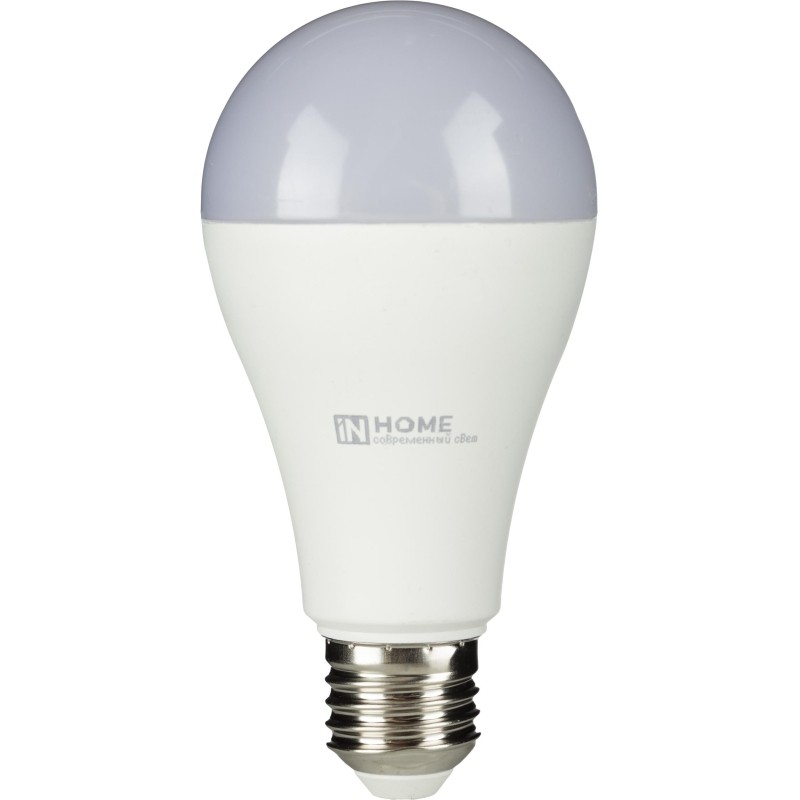 Лампа светодиодная LED-A65-VC 25Вт 230В Е27 3000К 2380 Лм IN HOME