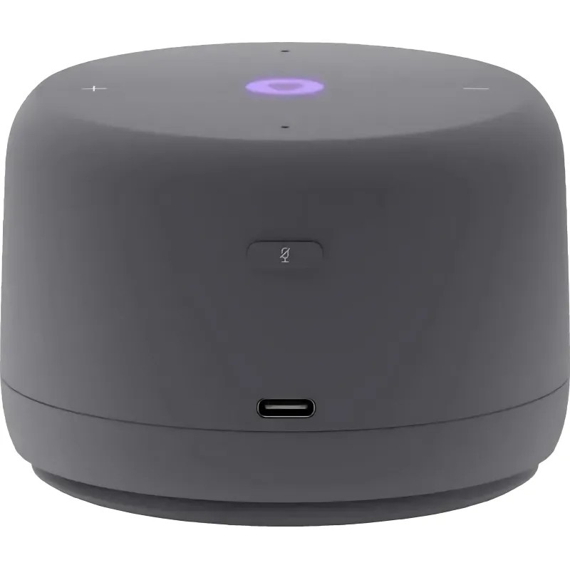 Умная колонка Яндекс Станция Лайт 2 с Алисой, серый (YNDX-00026GRY)