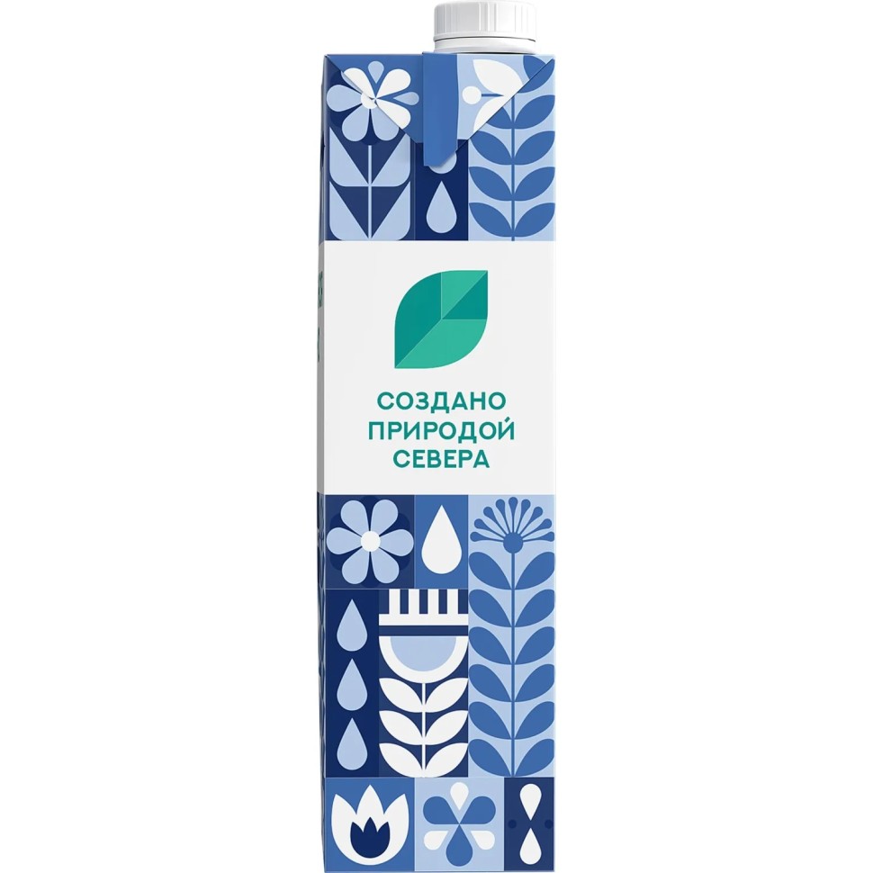 Молоко Северная Долина ультрапастериз 2,5% 950г