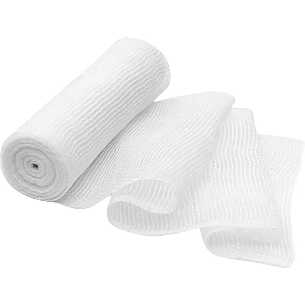 Бинт эластичный ср.раст., 8cм х 4м, Ньюфарм ШК30463