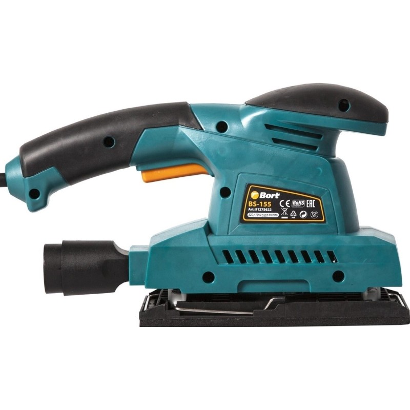 Шлифмашина вибрационная BORT BS-155 9х18.7см (91275622)