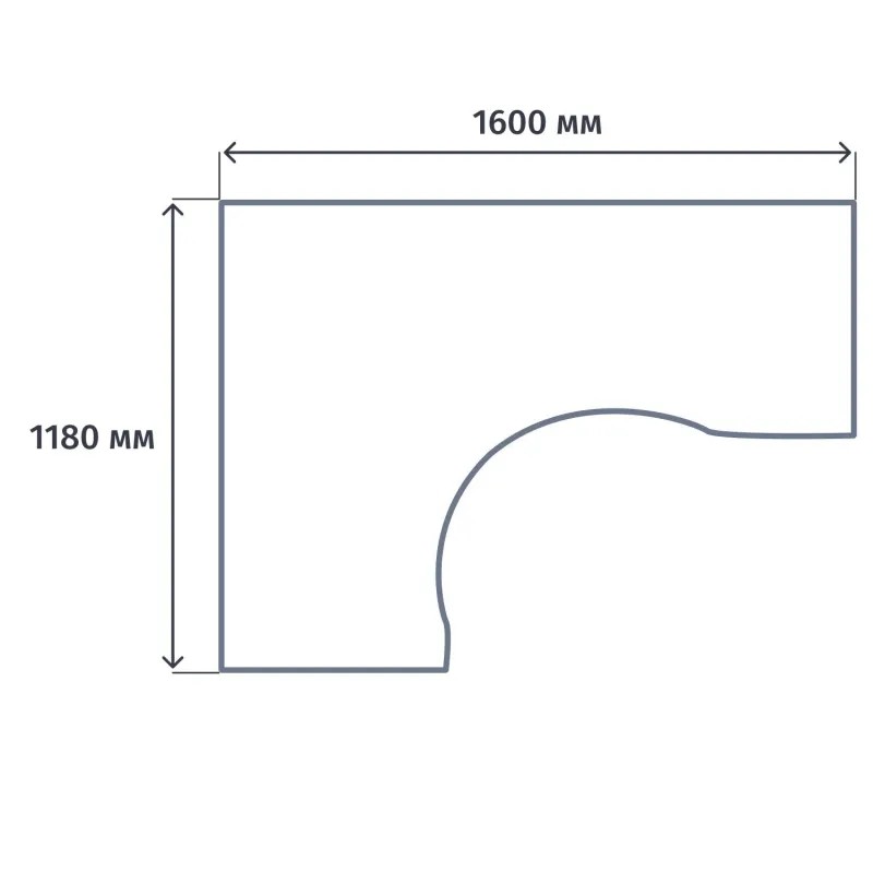 Стол эргономичный ST_Формула ФР 108 ВЗ вяз светлый Стол эргономичный ST_Формула ФР 108 ВЗ вяз светлый