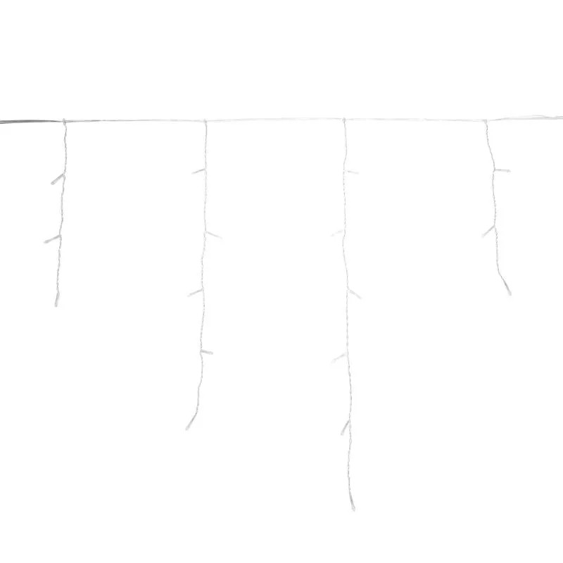 Гирлянда светодиодная АЙСИКЛ (бахрома) 10х0,6м, IP44,238LED Теп бел 255-546 Гирлянда светодиодная АЙСИКЛ (бахрома) 10х0,6м, IP44,238LED Теп бел 255-546