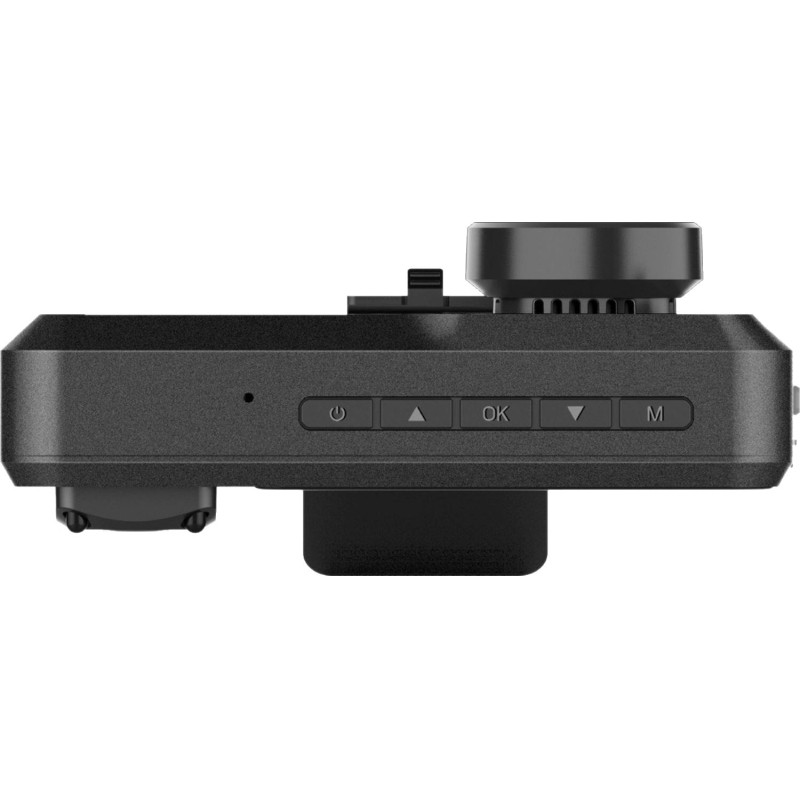 Автомобильный видеорегистратор AdvoCam 4K Duo III черный 8Mpix iCatch V35AX