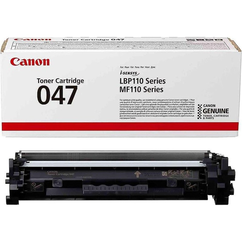Тонер-картридж Canon 047 BK (2164C002) чер. для MF112/113