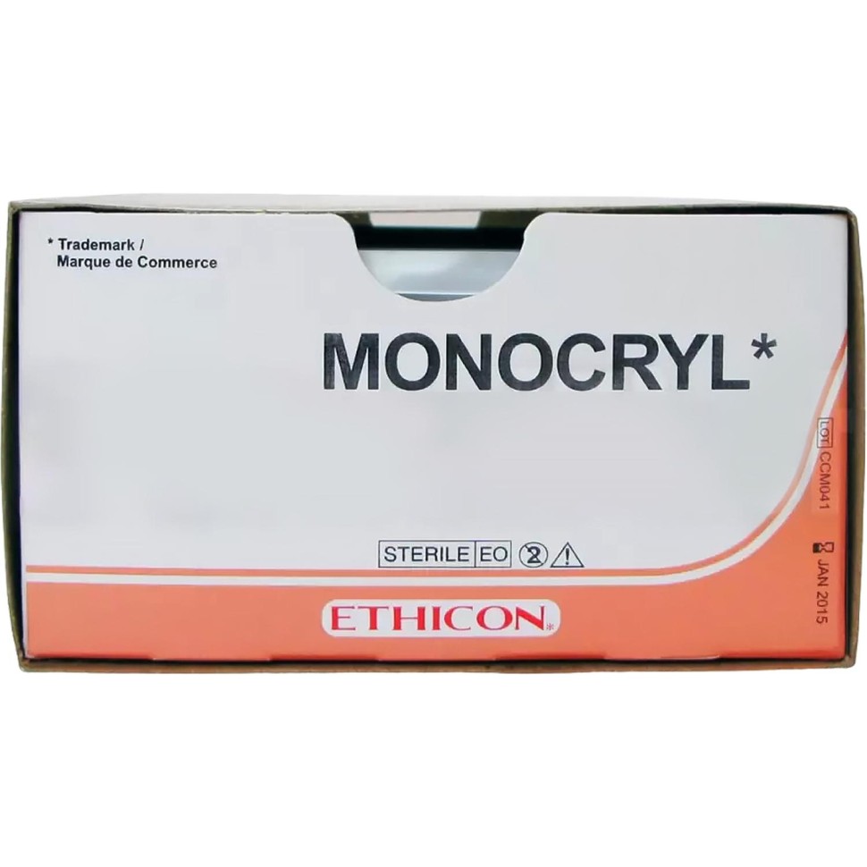 Шовный материал Монок.+ 5/0,70см н/окр Пр обр-реж 13мм 3/8 MCP493H 12ш/уп