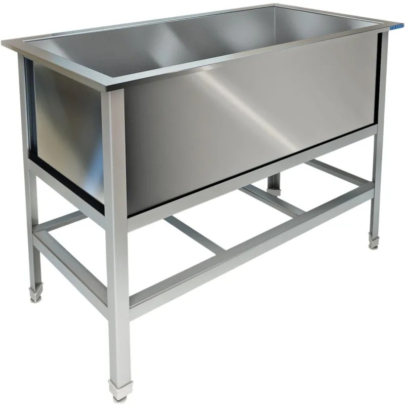 Ванна моечная ТТ_ ВМ-11/900 (304), реш., каркас краш.свар 1000х530х850