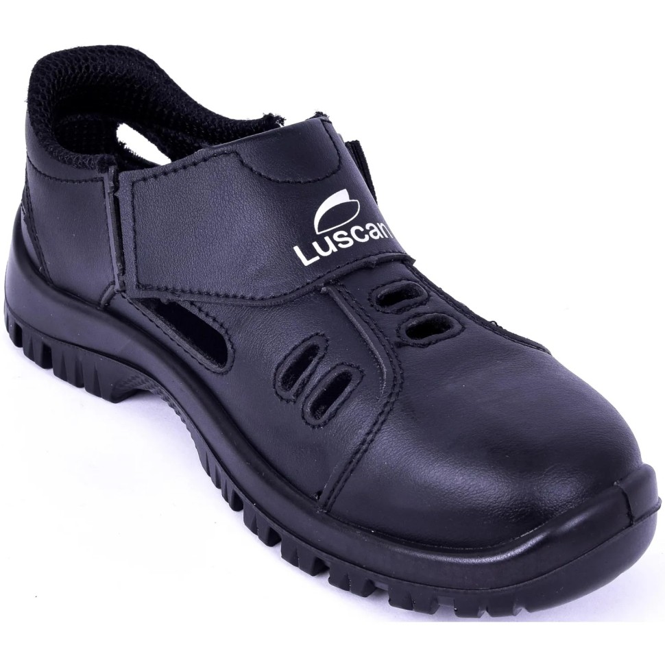 Полуботинки с перфорацией (сандалии) Luscan ПУ, МП  черные (р.38)
