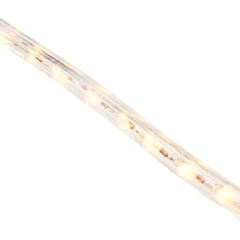 Дюралайт LED, пост. свеч. (2W) - теп бел, 30 LED/м, бухта 100м 121-126-6
