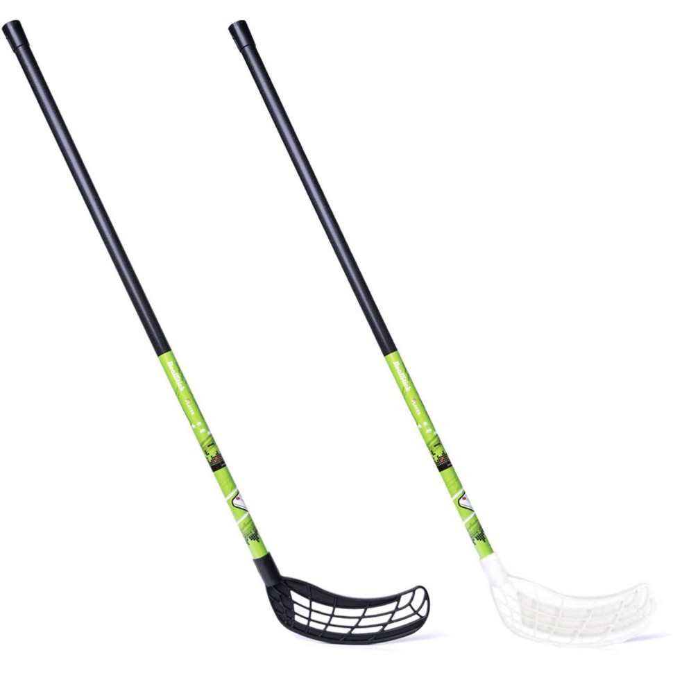 Клюшка для флорбола RealStick Player, MR-KF-Pl95, 95см,черно-салатовый