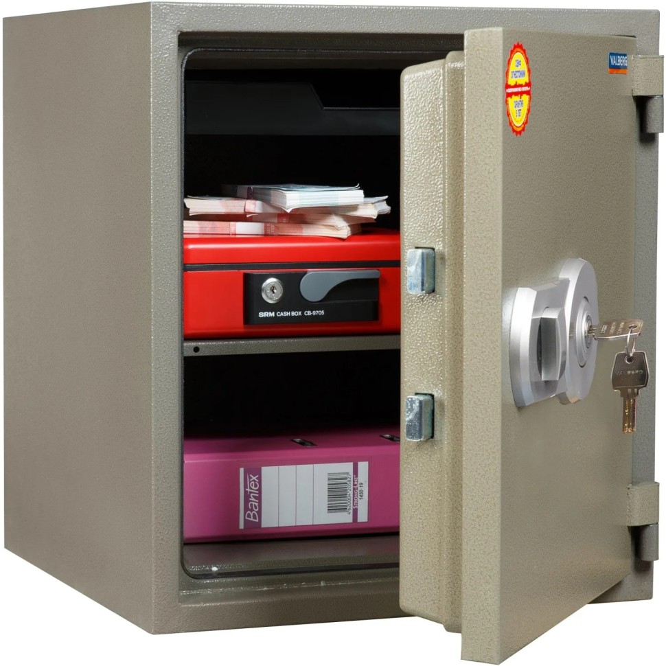 Сейф VALBERG FRS-51 KL огнест, полка, лоток, ключ.замок