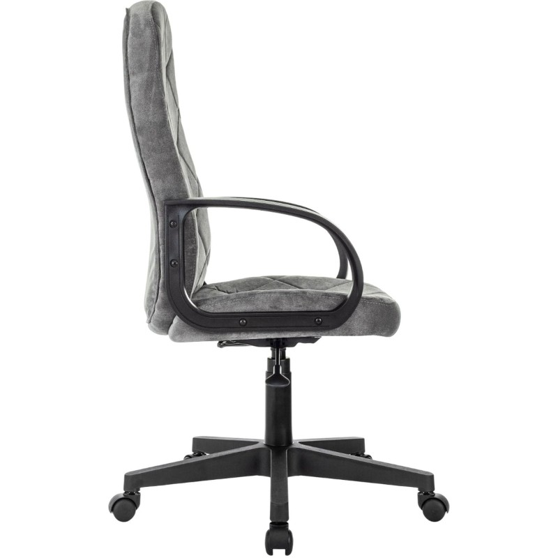 Кресло VB_EChair 602LT серый Light-19 крестов. пластик