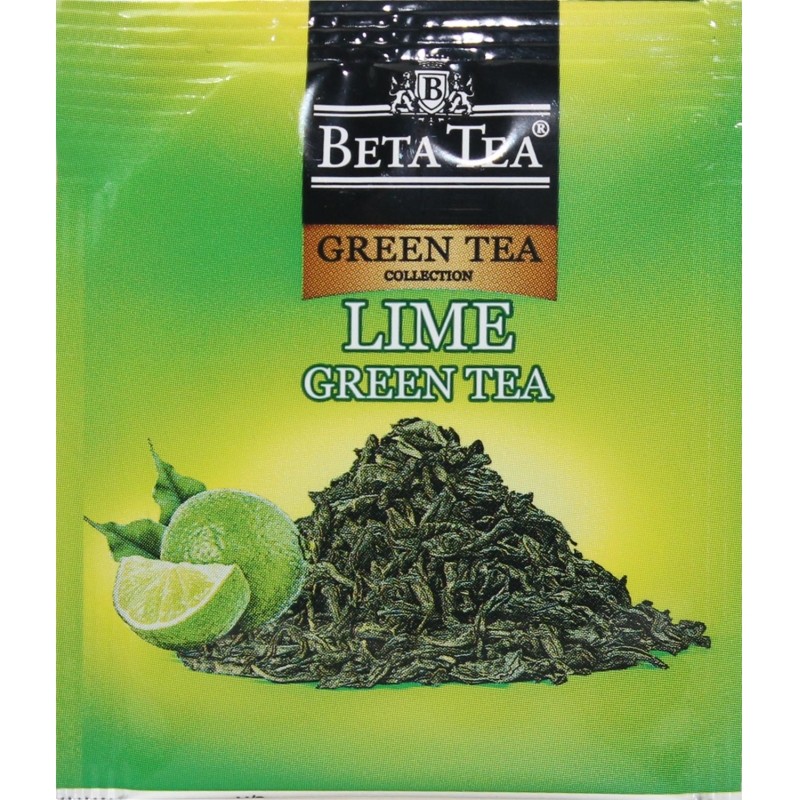 Чай Beta Tea Зеленый с лаймом 1,5гx100пак