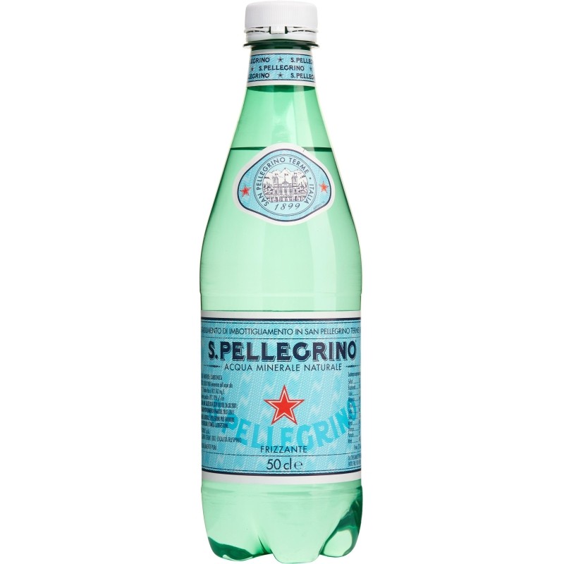Вода минеральная San Pellegrino питьевая газ ПЭТ 0,5 л