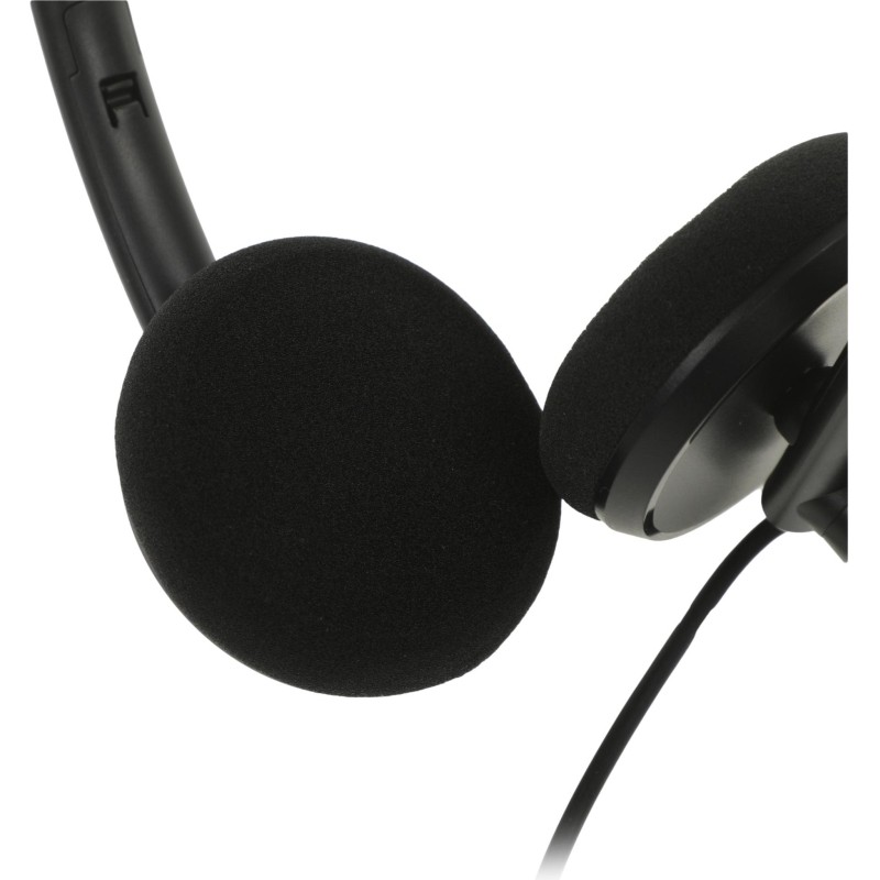 Гарнитура Creative HS-220 черный 2.4м накладные USB (51EF1070AA000)