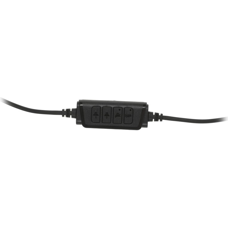 Гарнитура Creative HS-220 черный 2.4м накладные USB (51EF1070AA000)
