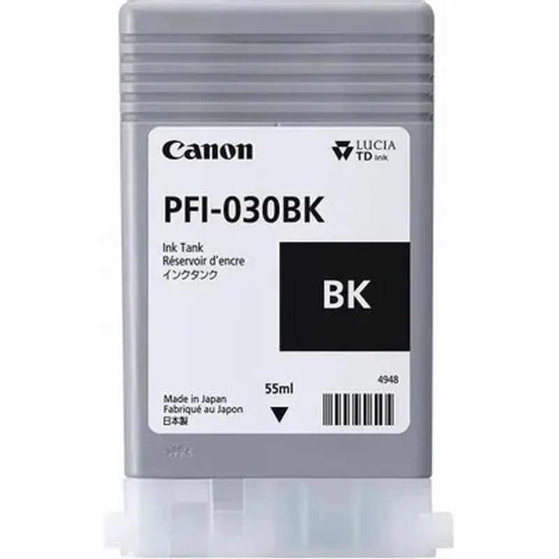 Картридж струйный Canon PFI-030BK черный (55мл) для Canon 3489C001