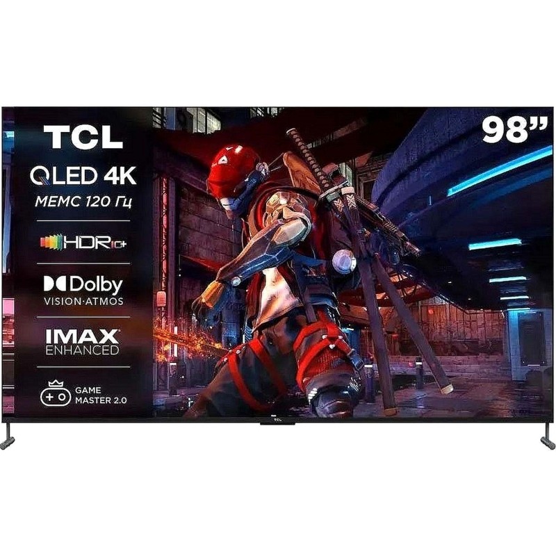 Телевизор TCL 98C745, QLED