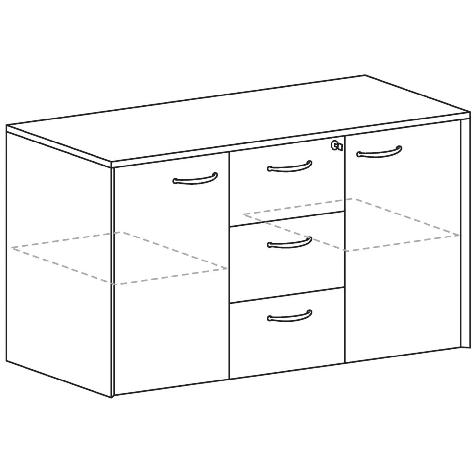 Тумба ED_Милан моб МЛ-3.1 орех N