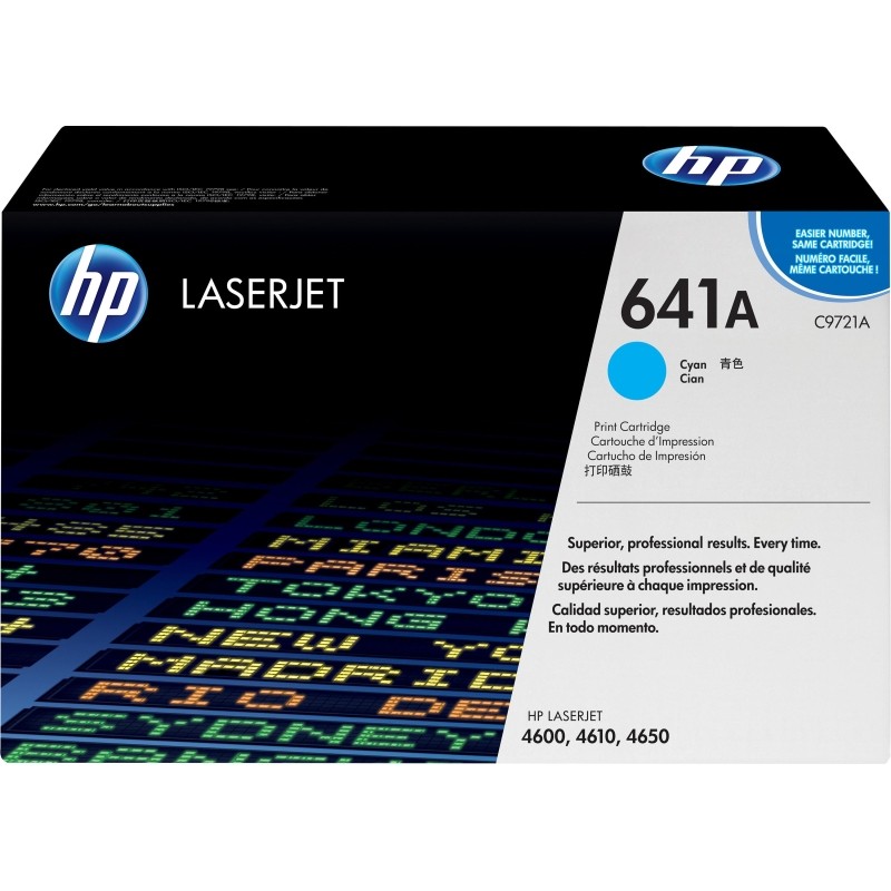 Картридж лазерный HP 641A C9721A гол. для CLJ 4600/4650