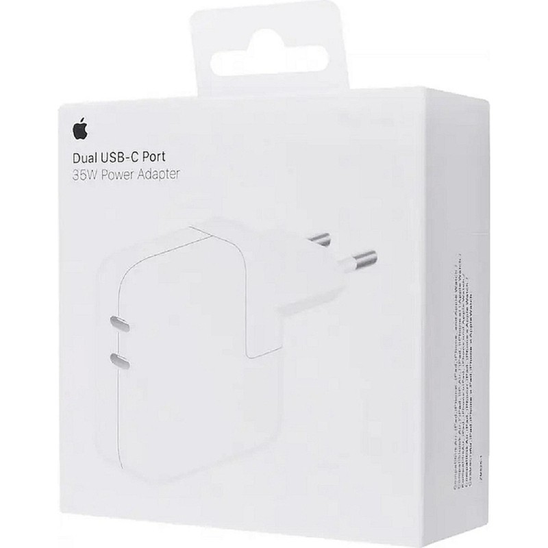 Зарядное устройство Apple (MNWP3ZM/A) 35W Dual USB-C Port