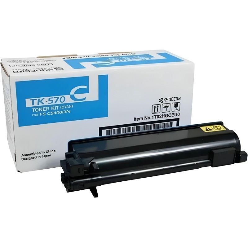 Картридж лазерный Bulat s-Line для Kyocera FS-C5400 Cyan TK-570C с чипом