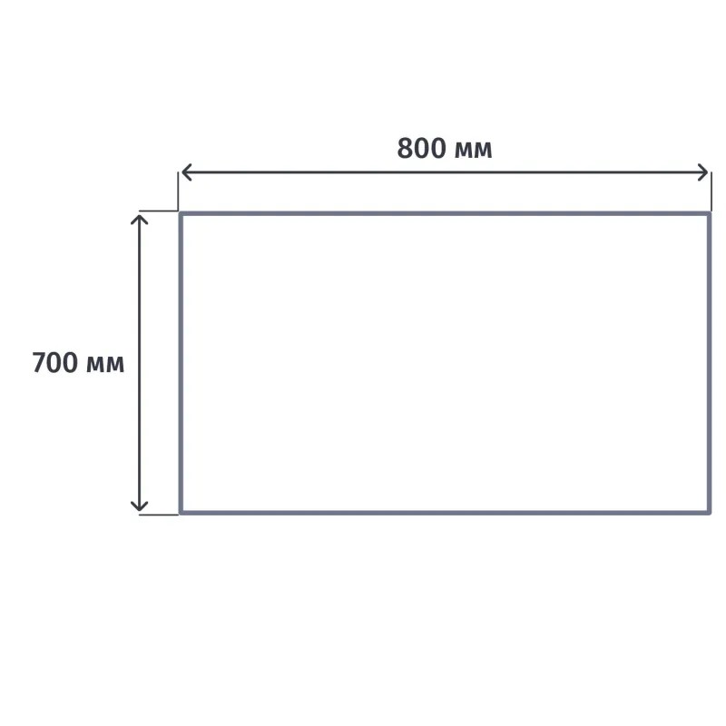 Стол MS_Агат прямой АСС-5 серый