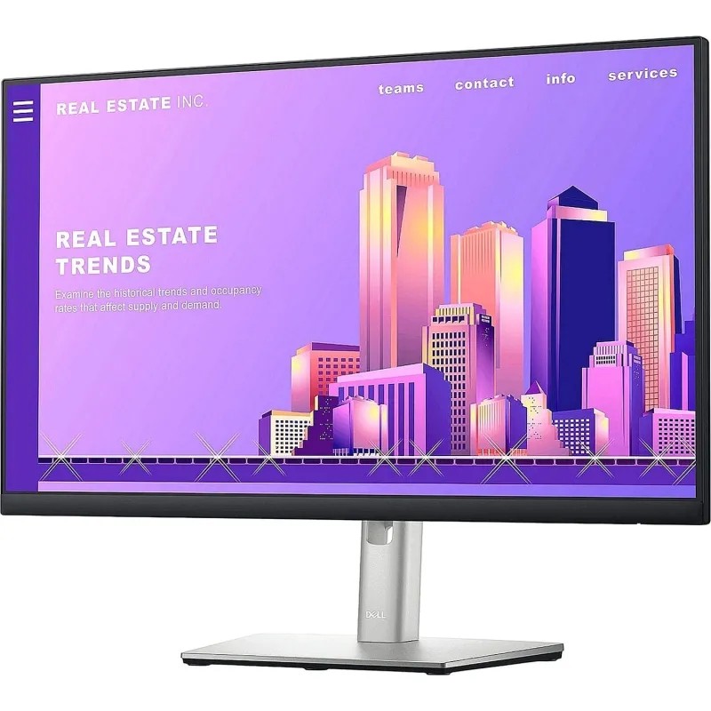 Монитор DELL P2422H (210-AZYX) 23.8/FHD/IPS/60Hz/250cd/5ms/HDMI/DP/VGA