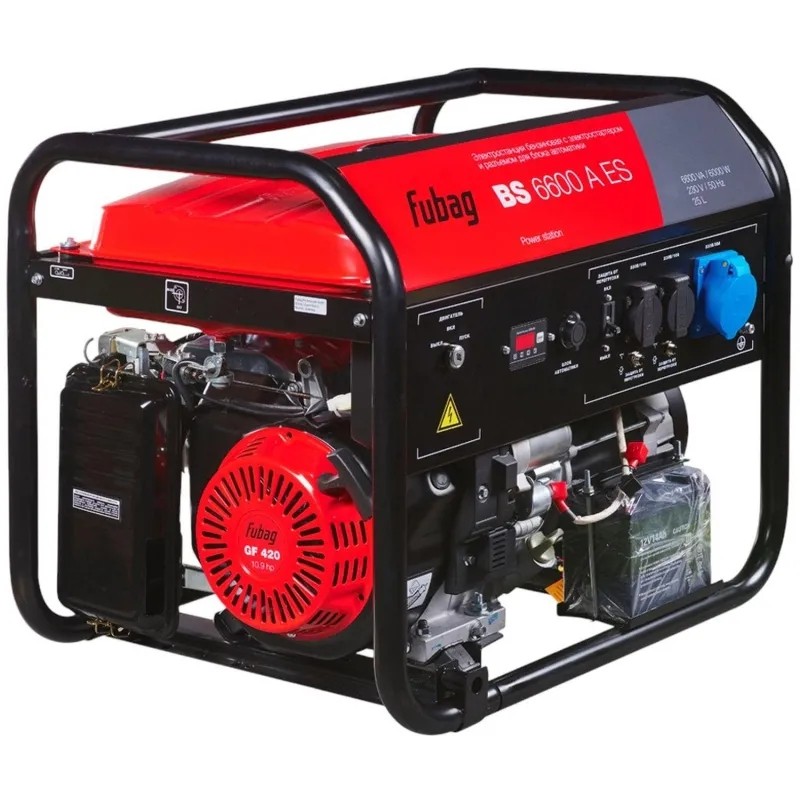 Генератор бензиновый Fubag BS 6600 AES (646281)