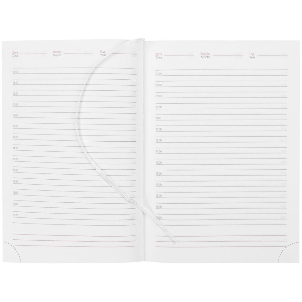 Ежедневник недатированный CONDOR, А5, черный, натуральная кожа 4842.30