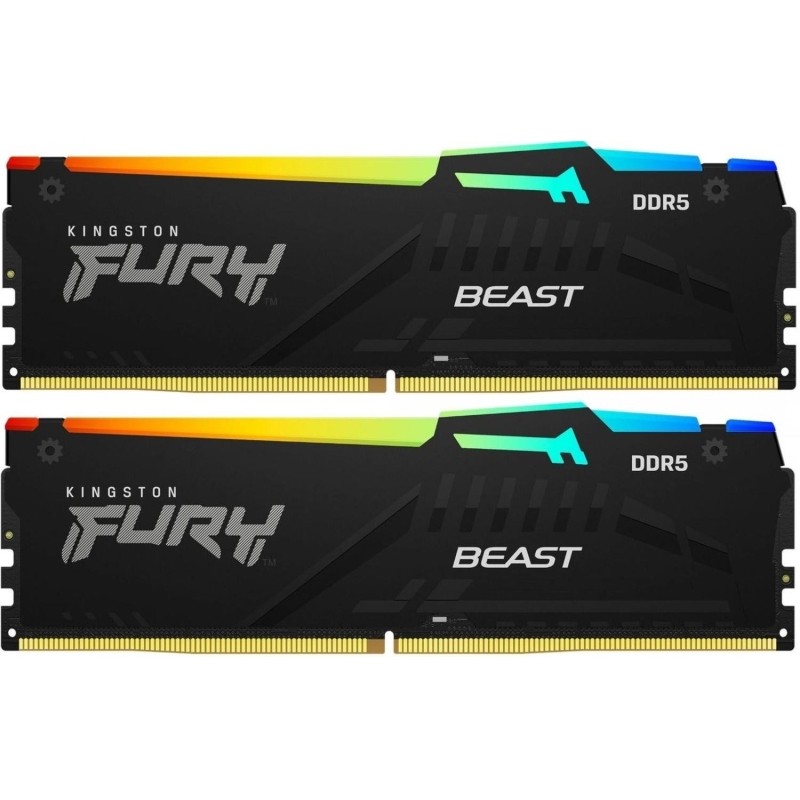 Модуль памяти Kingston FURY DDR5 DIMM 16Gb(2x8Gb)5200Мгц(KF552C36BBEAK2-16)