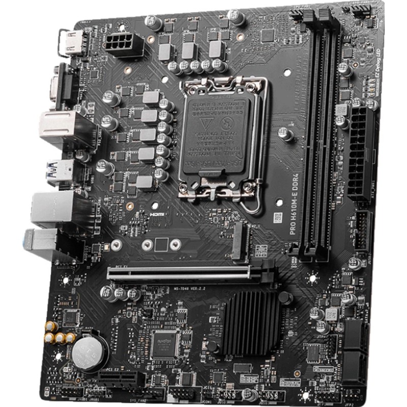 Материнская плата MSI PRO H610M-E DDR4, LGA 1700, Intel H610, mATX, Ret
