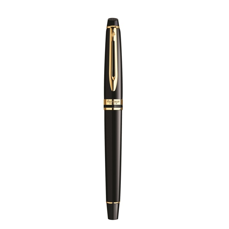 Ручка перьевая WATERMAN EXPERT S0951640 черн. корп, син чернила 0,5мм Франц