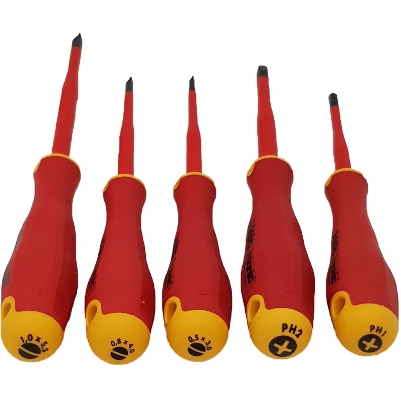 Набор отверток диэлектрических SL/PH E-Slim Ergonic, 5 шт Felo 41385198