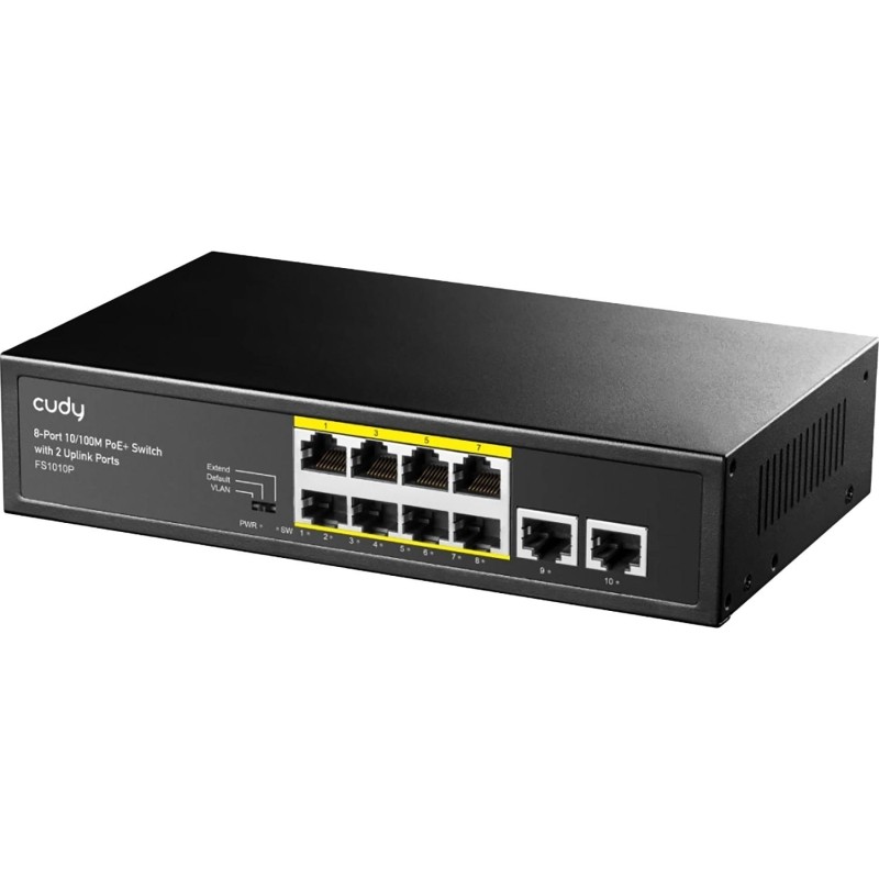 Коммутатор Cudy FS1010P 8хPoE+ 120W 2хUplink