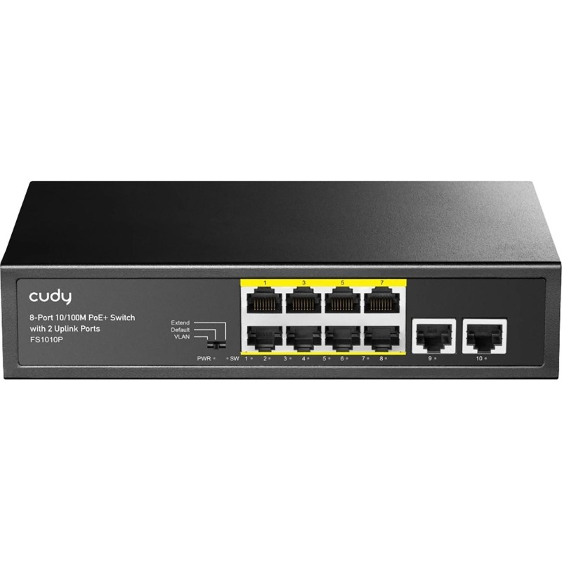 Коммутатор Cudy FS1010P 8хPoE+ 120W 2хUplink