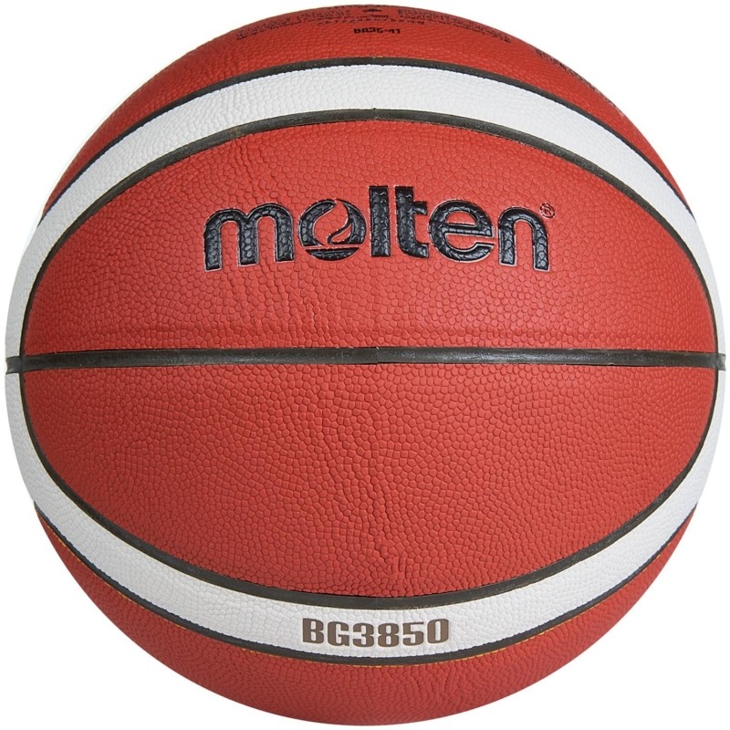 Мяч баск. MOLTEN B6G3850 р.6, FIBA Appr, синт.комп.кожа кор-беж-чер