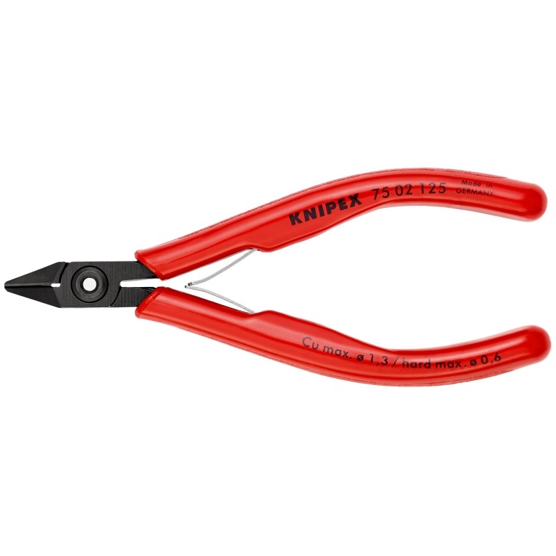Бокорезы для электроники L-125 мм KNIPEX KN-7502125