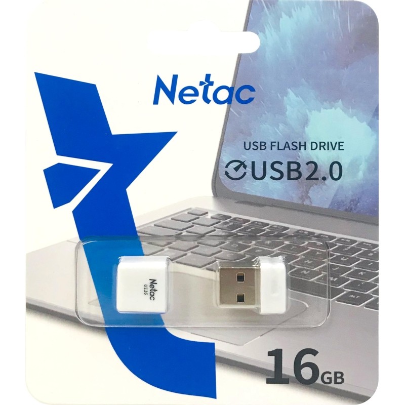 Флеш-память Netac USB Drive U116 USB2.0 16GB, retail version