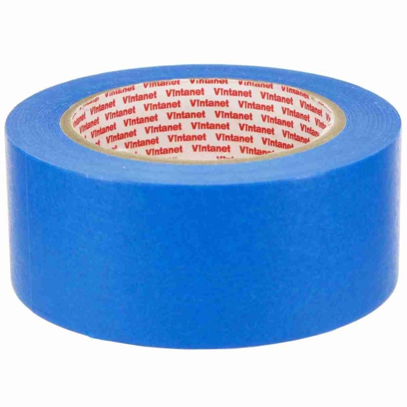 Клейкая лента малярная на осн.рис.бум.Washi WM111 Vintanet,синяя,48мм х 50м