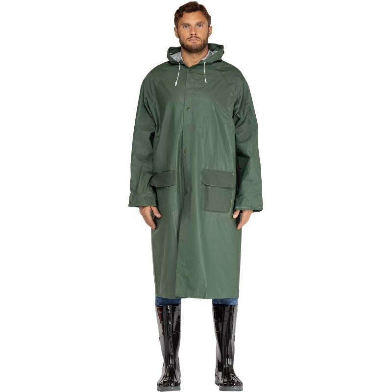 Плащ влагозащитный ПВХ (МA305) зеленый XXL (60-62) (арт. MA305VEXX2)